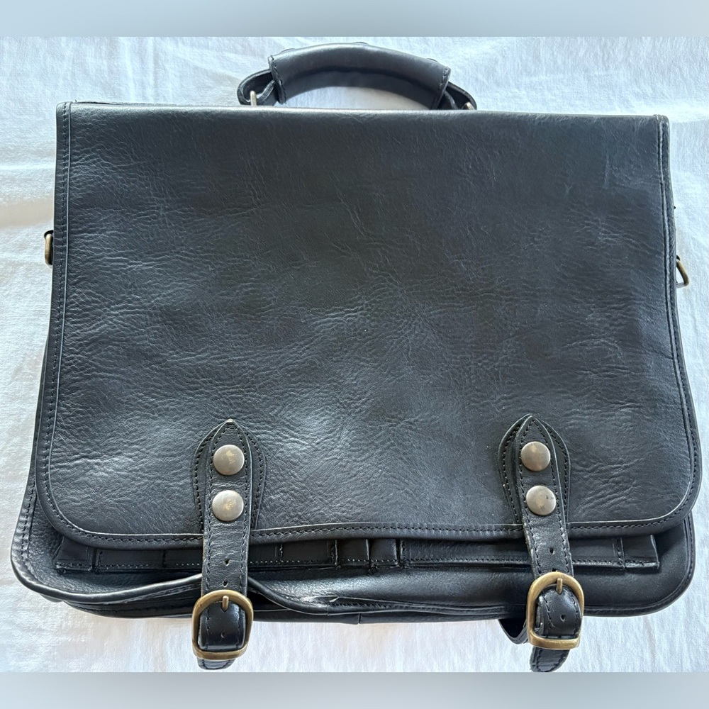 Vintage Briefcase/Laptop Case Leather Bag